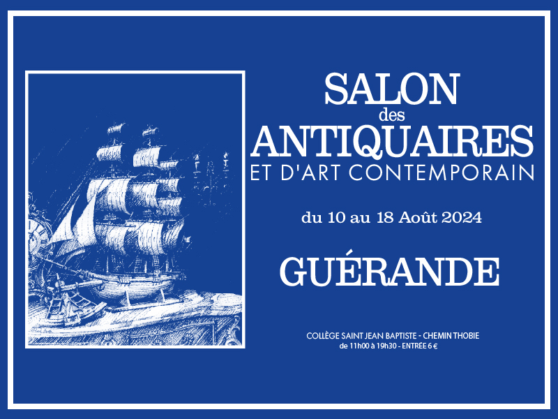 Affiche Salon des antiquaires 2024