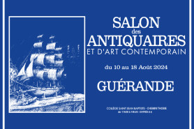 Affiche Salon des antiquaires 2024